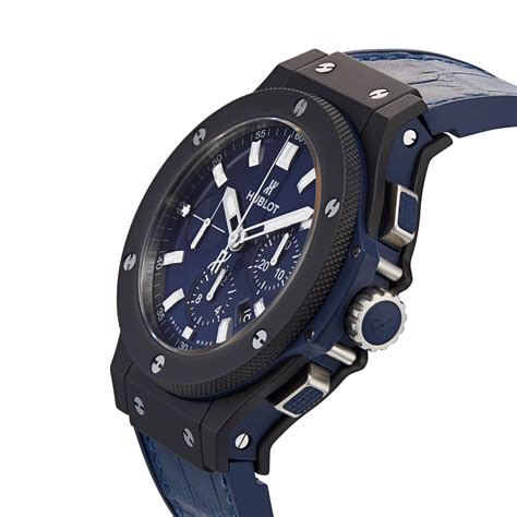 hublot blue black ceramic|Hublot big bang ceramic.